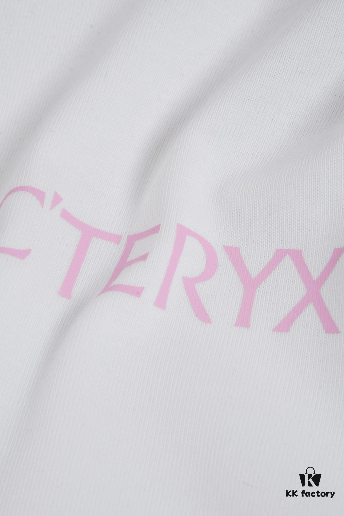 New Arrival 25S Arc'teryx Printed T-Shirt, Pure Cotton Garment-Washed Fabric, Soft and Comfortable, Unisex Loose Fit