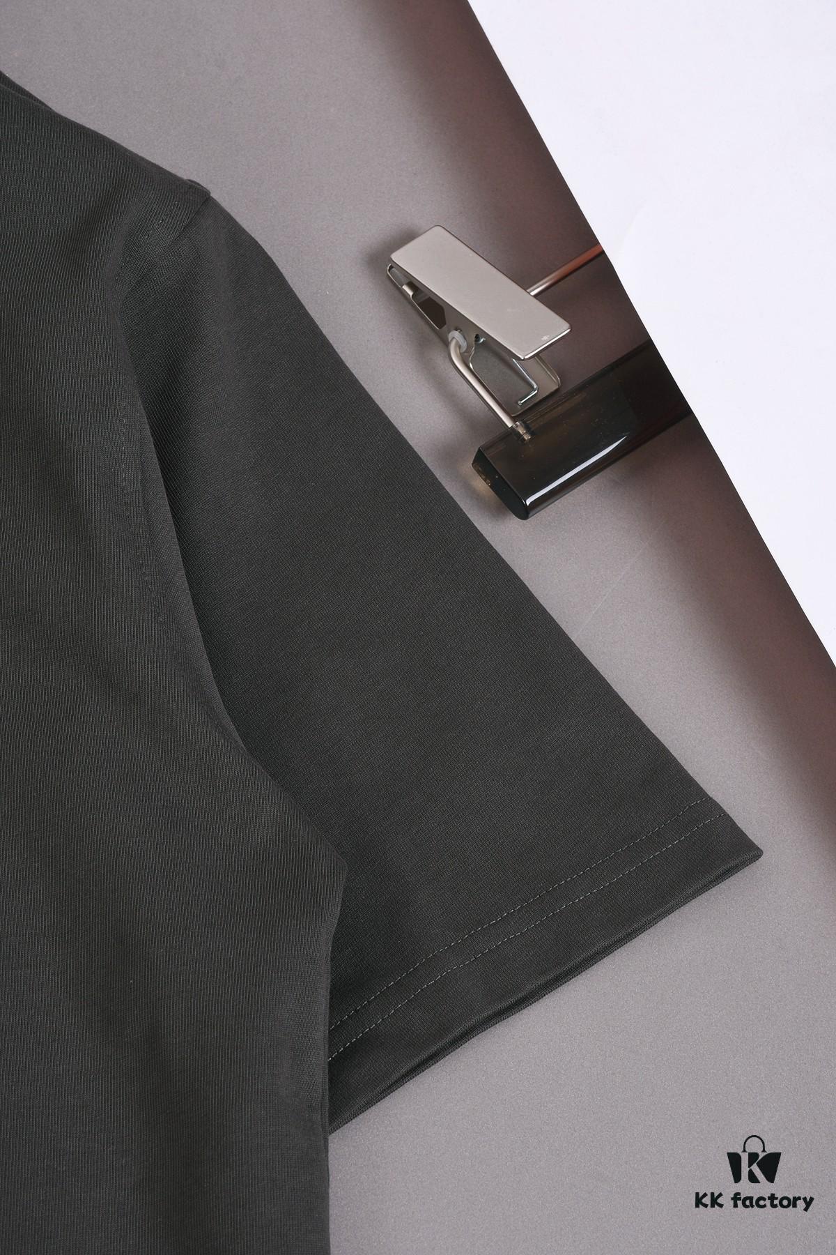 New Arrival 25S Arc'teryx Embossed Logo T-Shirt, Pre-washed Cotton Fabric, Soft and Comfortable, Unisex Loose Fit