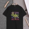 New Arrival 25S Arc'teryx Digital Print Letter T-Shirt, Premium Cotton Washed Fabric, Soft and Comfortable Unisex Loose Fit