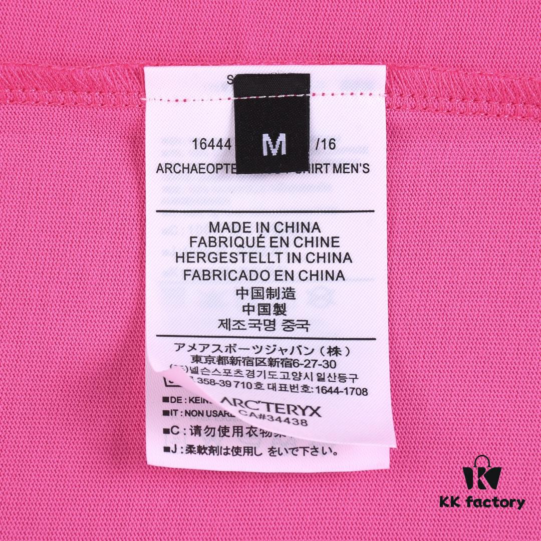 New Arrival ARC'TERYX Alpha Short-Sleeve T-Shirt, Unisex Fashion Crew Neck Tee with Graffiti Bird Logo Print, Premium 32s Double High-GSM Washed Cotton Fabric, Anti-Shrink and Non-Deformation Design