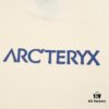 New Arrival ARC'TERYX Arcteryx Short Sleeve T-Shirt, Front and Back Chest Logo with Crow Bird Dual Design, Trendy and Stylish, 32-Single High-Grammage Cotton Washed Fabric, Shoulder Zipper Chain Base Prevents Shrinking and Deformation, Classic Unisex Fit