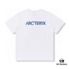 New Arrival ARC'TERYX Logo Graphic Short Sleeve T-Shirt, Premium 32-Single High-GSM Washed Cotton, Shrink-Resistant and Shape-Retaining with Dual Shoulder Zipper Design, Unisex Fashion Streetwear