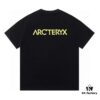 New Arrival ARC'TERYX Original Bird Short-Sleeve T-Shirt, Front and Back Chest Logo with Dual Zipper Design, Trendy and Stylish, 32-Single High-Gram Weight Washed Cotton Fabric, Double Shoulder Zipper Chain Base Prevents Shrinkage and Deformation, Classic Unisex Fit Never Goes Out of Style