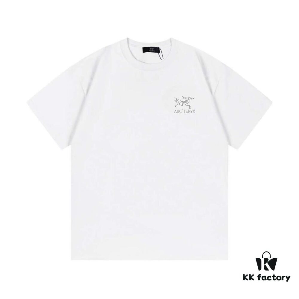 ARC'TERYX Raptor Spring 2025 Limited Edition — Custom 250g Double-Spun Cotton Fabric, Pre-Washed, Non-Deforming, Colorfast, with 3M Reflective Logo on Back, Unisex Short Sleeve T-Shirt