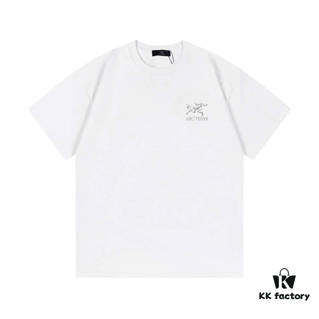 ARC'TERYX Raptor Spring 2025 Limited Edition — Custom 250g Double-Spun Cotton Fabric, Pre-Washed, Non-Deforming, Colorfast, with 3M Reflective Logo on Back, Unisex Short Sleeve T-Shirt