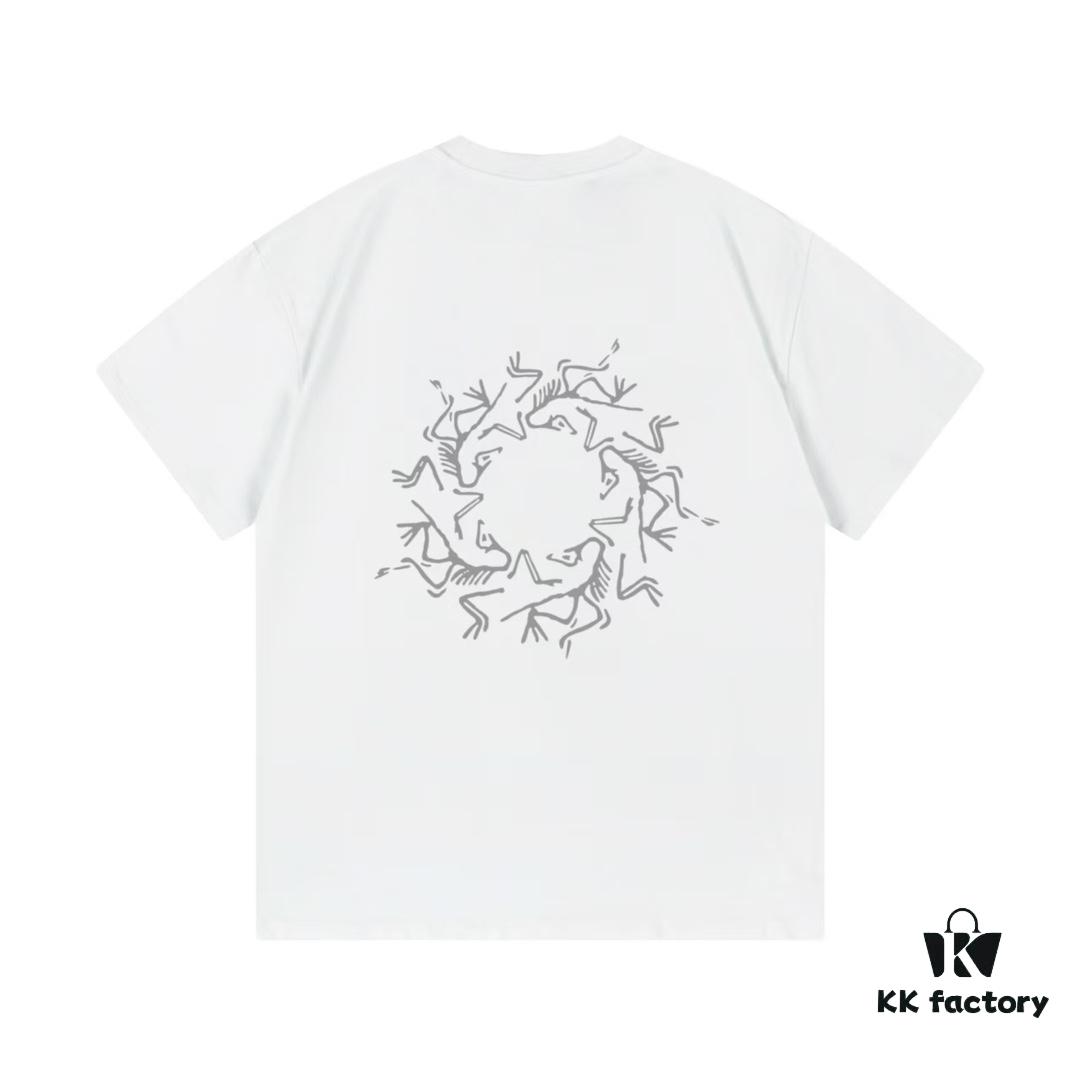 ARC'TERYX Raptor Spring 2025 Limited Edition — Custom 250g Double-Spun Cotton Fabric, Pre-Washed, Non-Deforming, Colorfast, with 3M Reflective Logo on Back, Unisex Short Sleeve T-Shirt