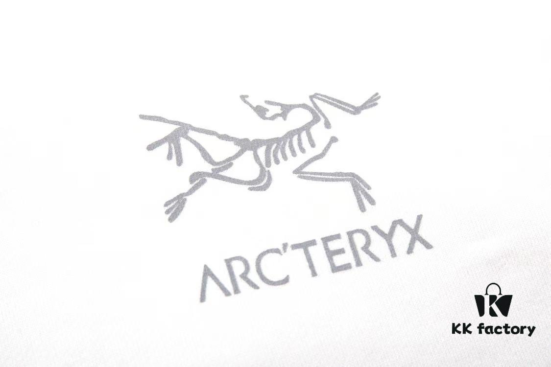 ARC'TERYX Raptor Spring 2025 Limited Edition — Custom 250g Double-Spun Cotton Fabric, Pre-Washed, Non-Deforming, Colorfast, with 3M Reflective Logo on Back, Unisex Short Sleeve T-Shirt
