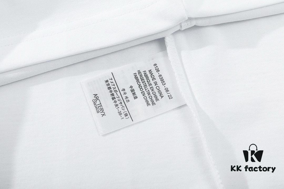 ARC'TERYX Raptor Spring 2025 Limited Edition — Custom 250g Double-Spun Cotton Fabric, Pre-Washed, Non-Deforming, Colorfast, with 3M Reflective Logo on Back, Unisex Short Sleeve T-Shirt