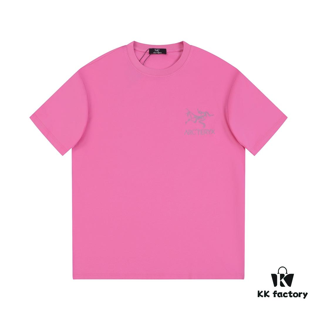 ARC'TERYX Rorschach Spring 2025 Limited Edition Unisex Short Sleeve T-Shirt - Premium 250g Double Weave Cotton Fabric, Pre-Washed, Non-Fade, Non-Distortion, with 3M Reflective Logo on Back