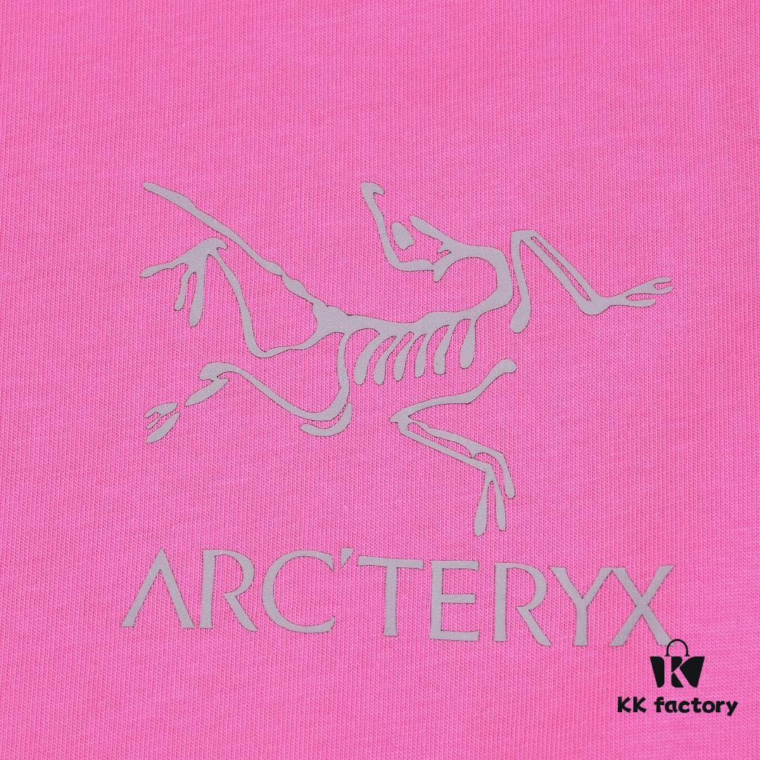 ARC'TERYX Rorschach Spring 2025 Limited Edition Unisex Short Sleeve T-Shirt - Premium 250g Double Weave Cotton Fabric, Pre-Washed, Non-Fade, Non-Distortion, with 3M Reflective Logo on Back