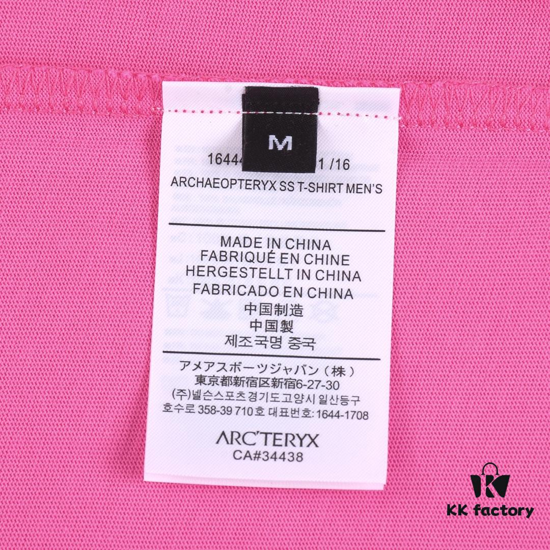 ARC'TERYX Rorschach Spring 2025 Limited Edition Unisex Short Sleeve T-Shirt - Premium 250g Double Weave Cotton Fabric, Pre-Washed, Non-Fade, Non-Distortion, with 3M Reflective Logo on Back