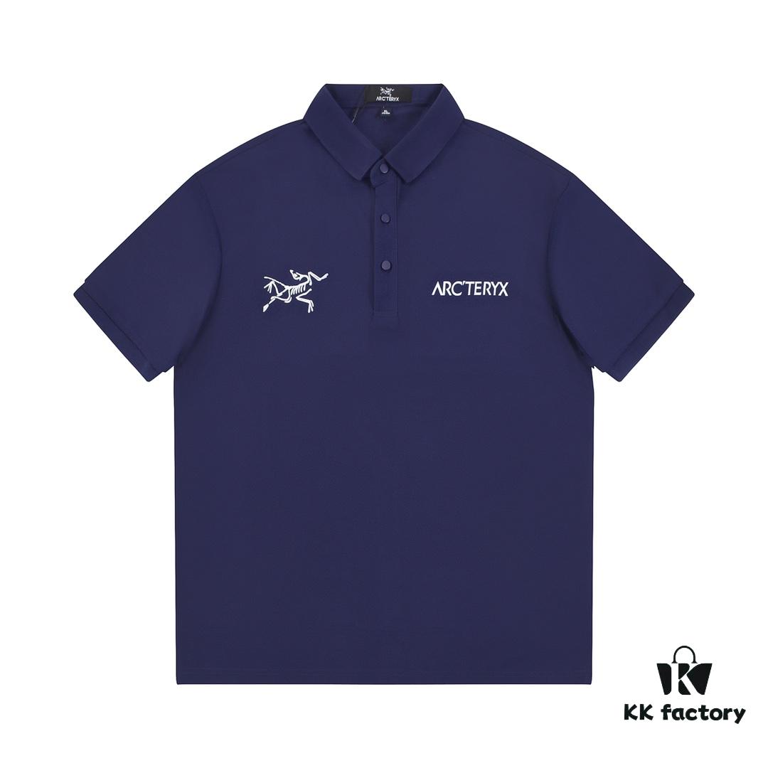 Arc'teryx 2025 Spring/Summer New Arrival Classic Logo Zip-Front Top – High-Quality Version, Water-Repellent Fabric, Unisex Design