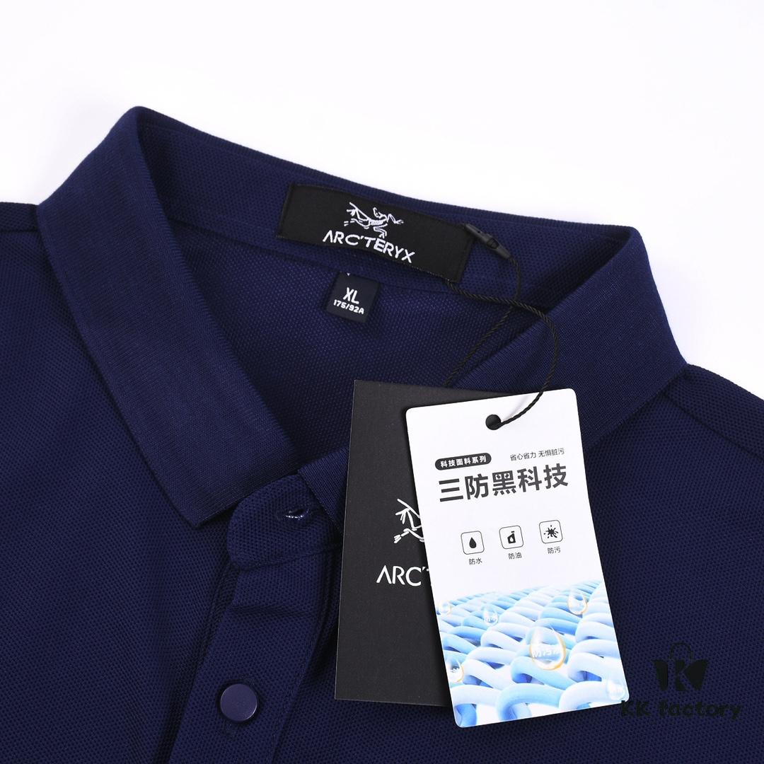 Arc'teryx 2025 Spring/Summer New Arrival Classic Logo Zip-Front Top – High-Quality Version, Water-Repellent Fabric, Unisex Design