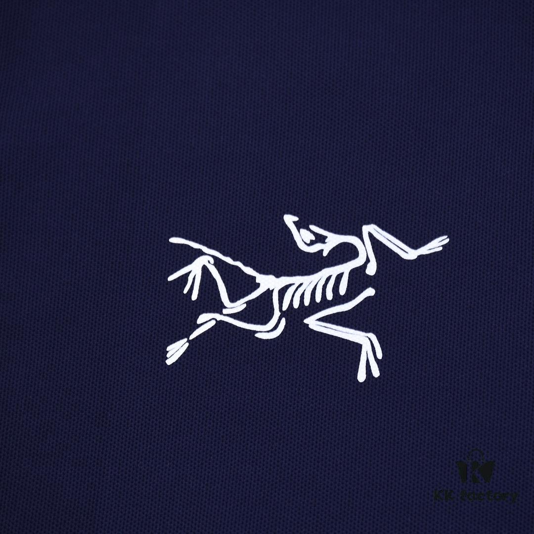 Arc'teryx 2025 Spring/Summer New Arrival Classic Logo Zip-Front Top – High-Quality Version, Water-Repellent Fabric, Unisex Design