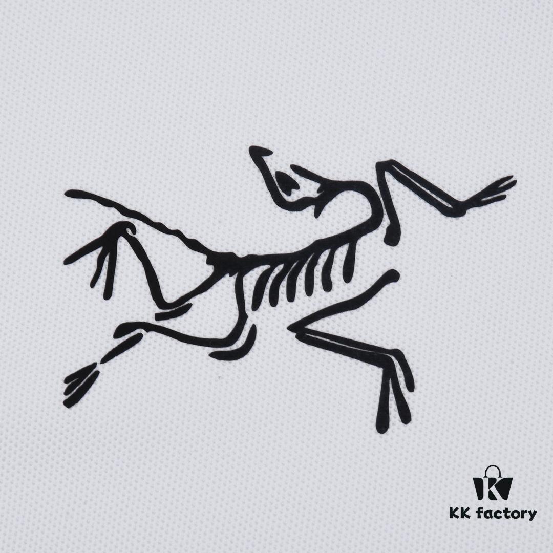 Arcteryx Arc'teryx 2025 Spring/Summer New Arrival Classic Logo Polo Shirt - High Version, Waterproof Windproof Stain-Resistant Fabric, Unisex Styling