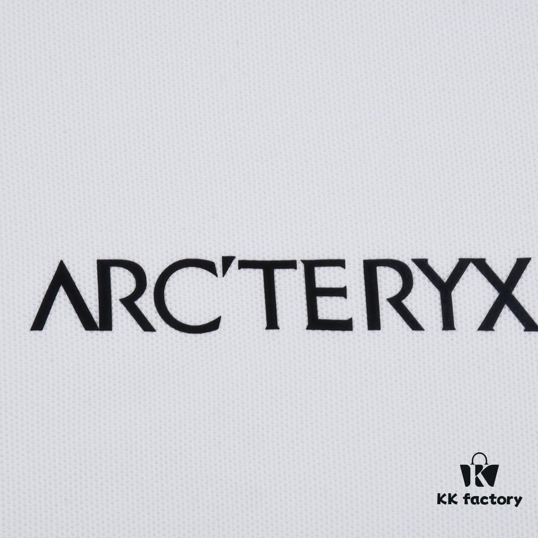 Arcteryx Arc'teryx 2025 Spring/Summer New Arrival Classic Logo Polo Shirt - High Version, Waterproof Windproof Stain-Resistant Fabric, Unisex Styling