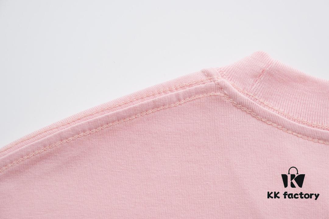 VERSACE 2025 Fall Spring/Summer Collection Medusa Logo Short Sleeve T-Shirt Premium Quality, Distinct from Regular Prints, Woven 270G 32-Count Double-Yarn Pure Cotton Fabric, Relaxed Fit Unisex Design