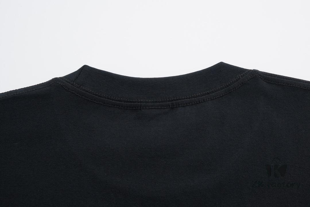 High-End Quality VERSACE 2025 Fall Spring/Summer Collection Medusa Logo Short-Sleeve T-Shirt, Premium 270G 32-Count Double-Yarn Cotton Fabric, Relaxed Unisex Fit