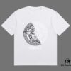 VERSACE 2025 Fall Spring-Summer Collection Color-Blocked Medusa Short-Sleeve T-Shirt, Premium Quality, Distinct from Regular Print, Custom-Woven 270G 32-Count Double-Yarn Pure Cotton Fabric, Relaxed Fit, Unisex Design