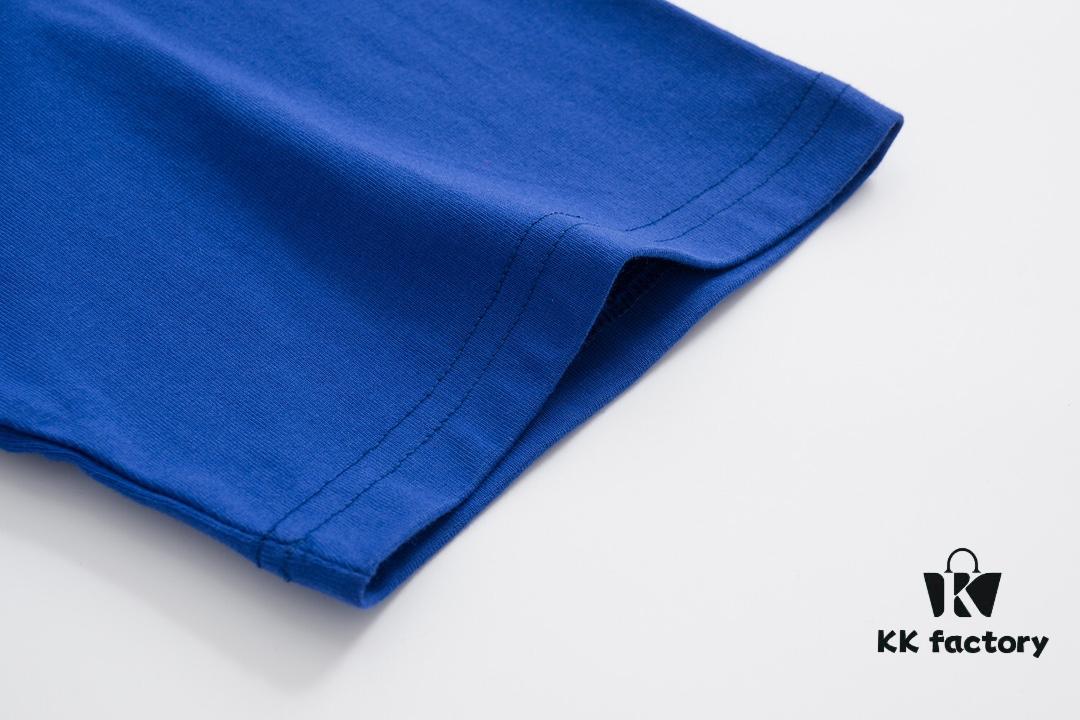 High-End Quality VERSACE 2025 Fall Spring/Summer Collection Colorful Medusa Head Short-Sleeve T-Shirt, Premium 270G 32-Count Double-Yarn Pure Cotton Fabric, Distinct from Regular Prints, Relaxed Unisex Fit