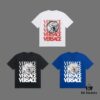 VERSACE 2025 Fall Spring/Summer Collection Medusa Logo Short Sleeve T-Shirt, Premium Quality Custom-Woven 270G 32-Count Double-Yarn Cotton Fabric, Relaxed Unisex Fit
