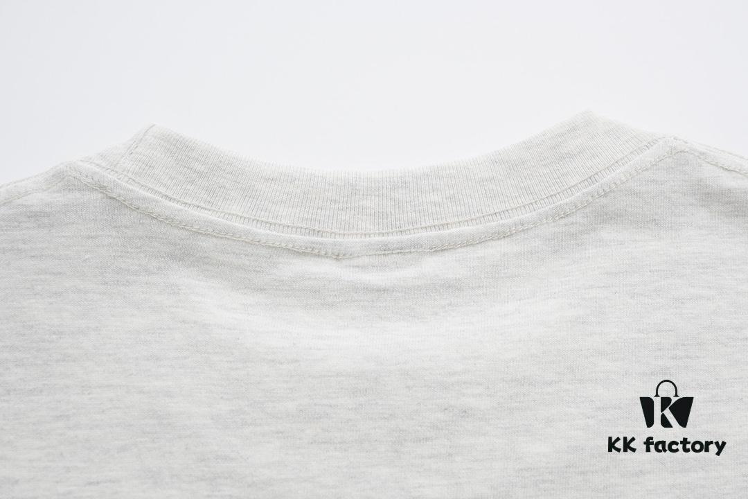 VERSACE 2025 Fall Spring-Summer Collection Cosmic Planet Short Sleeve T-Shirt Premium Quality, Distinctive from Regular Prints, Made of Custom-Woven 270G 32-Thread Double-Yarn Pure Cotton Fabric, Relaxed Unisex Fit