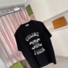 Celine 2025 Summer New Arrival Personalized Letter Logo Print Custom Fabric 300g Short Sleeve T-Shirt Unisex