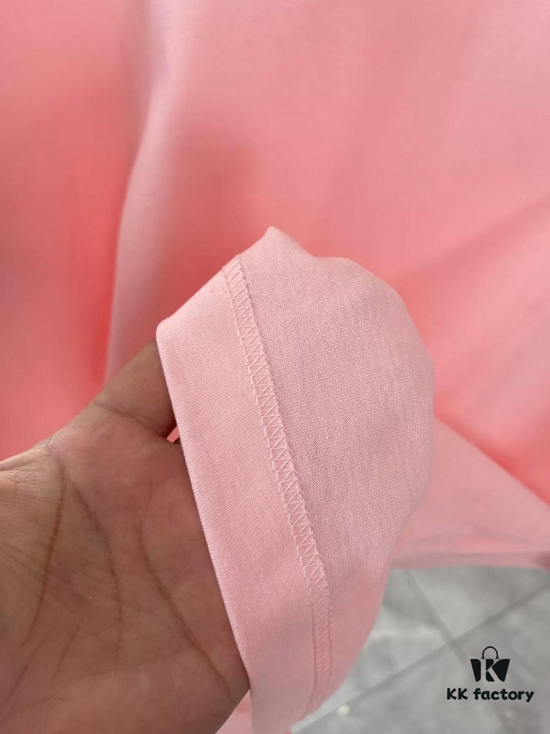 Celine 2025 Summer New Arrival Individual Letter Logo Print Custom Fabric 300g Short Sleeve T-Shirt Unisex