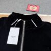 New Celine 2022 Spring and Autumn Black Velvet Jacket