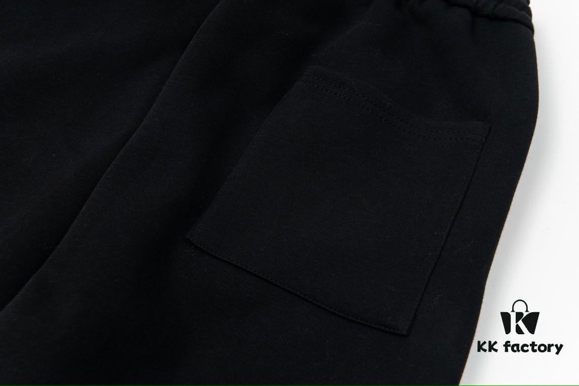 Celine New Embroidered Letter Woven Straight Sweatpants Casual Unisex Long Pants