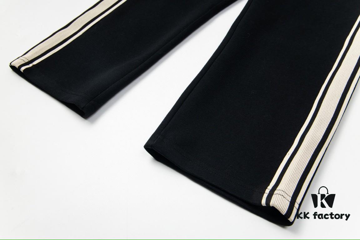 Celine New Embroidered Letter Woven Straight Sweatpants Casual Unisex Long Pants