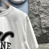 Celine Logo Print Short Sleeve T-Shirt