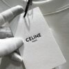 Celine Logo Print Short Sleeve T-Shirt
