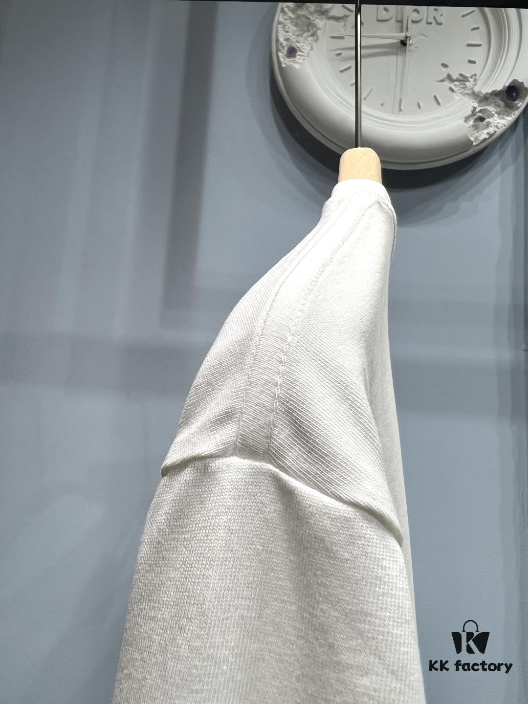 Celine Logo Print Short Sleeve T-Shirt