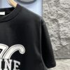 Celine Print Logo Short Sleeve T-Shirt