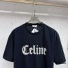 Celine 2025 SS New Arrival Short Sleeve T-Shirt, Stylish and Minimalist Design