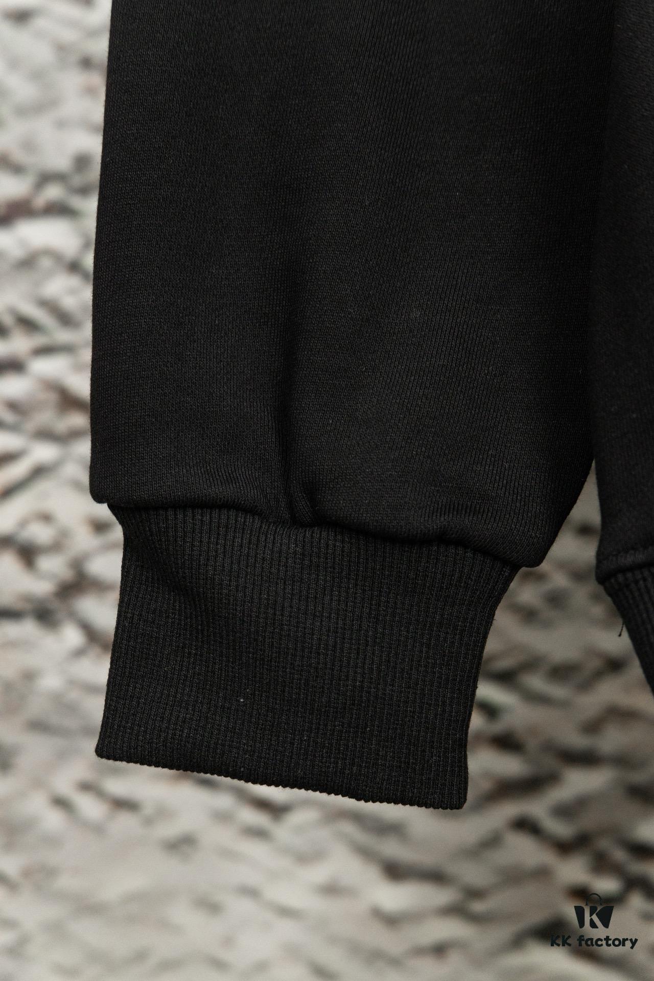 CELINE Triomphe Knit Hoodie - Classic and Versatile Design with Elegant Lettering
