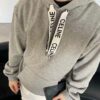 CELINE Letter Tape Drawstring Hoodie