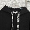 CELINE Letter Tape Drawstring Hoodie