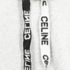 CELINE Letter Tape Drawstring Hoodie