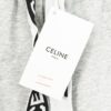CELINE Klein Blue Letter Logo Sporty Casual Pants Y056