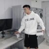 CELINE Classic Capsule Series Hooded Sweatshirt