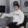 CELINE Classic Capsule Series Hooded Sweatshirt