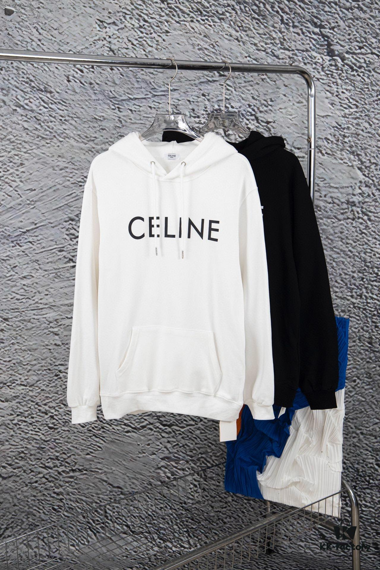 CELINE Classic Capsule Series Hooded Sweatshirt