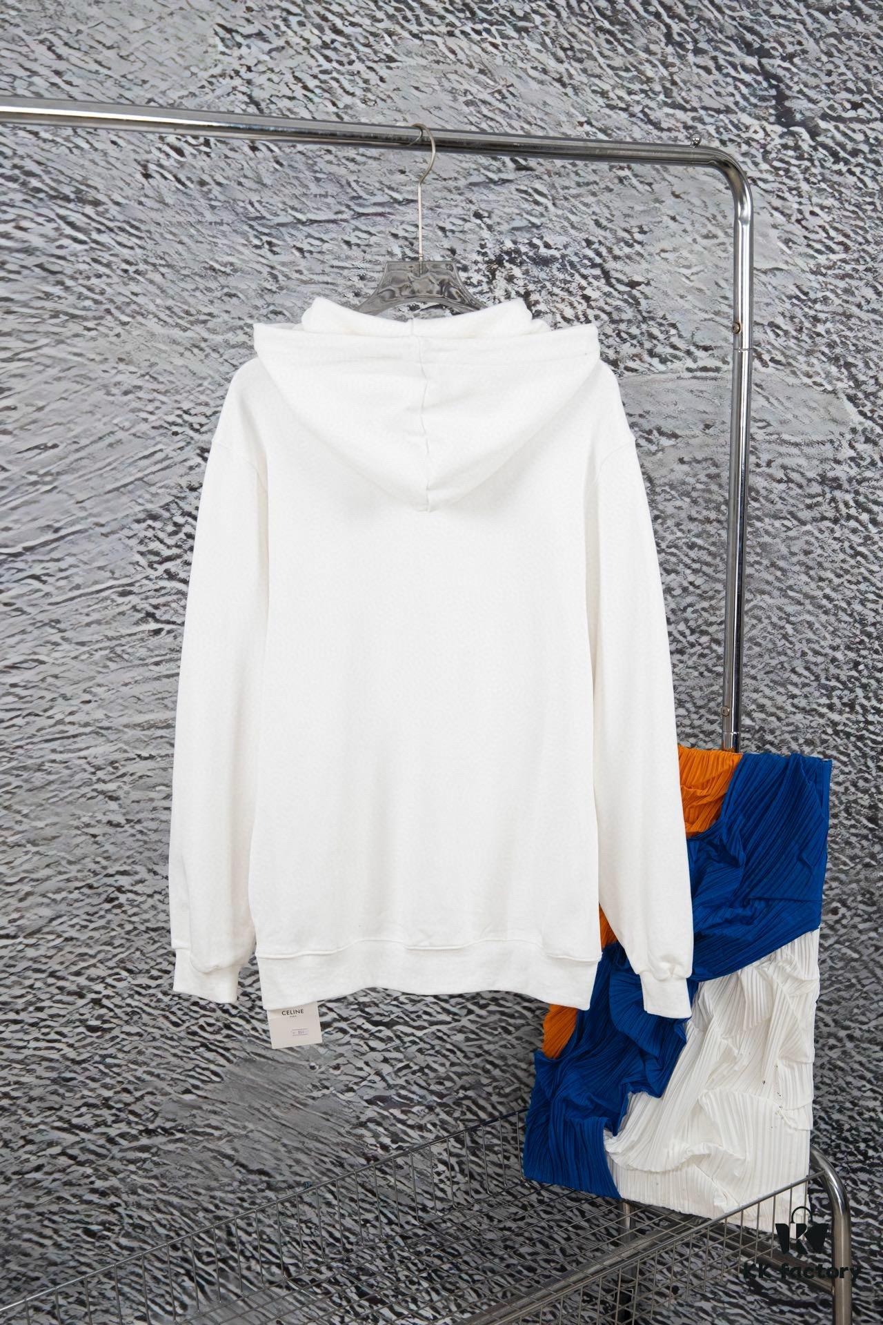 CELINE Classic Capsule Series Hooded Sweatshirt