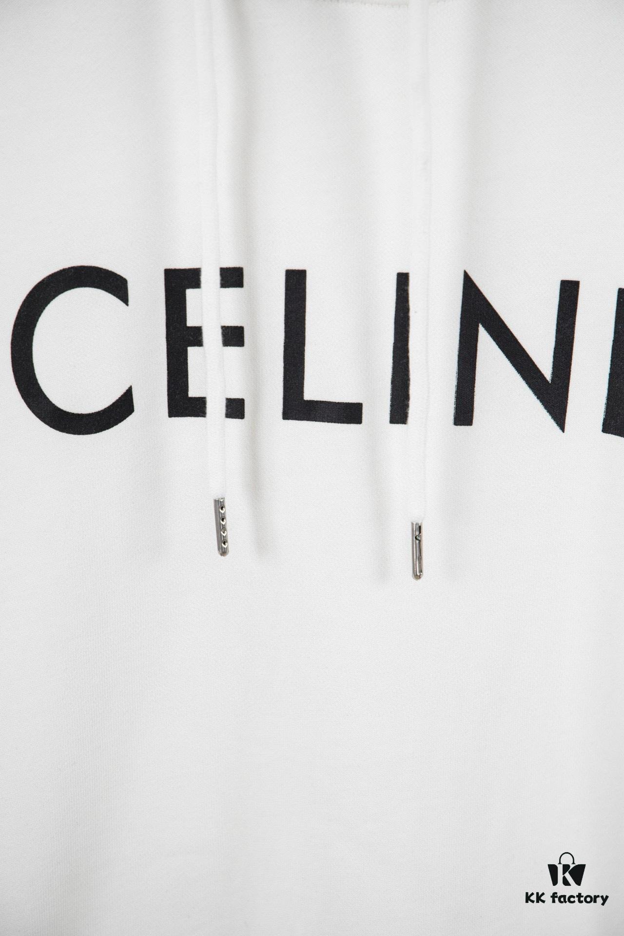 CELINE Classic Capsule Series Hooded Sweatshirt