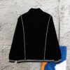 CELINE Y007 Black Velvet Jacket with Archival Motif, Spring/Autumn 2022 New Arrival