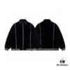 CELINE Y007 Black Velvet Jacket Spring and Autumn 2022 New Arrival