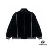 CELINE Y007 Black Velvet Jacket Spring and Autumn 2022 New Arrival