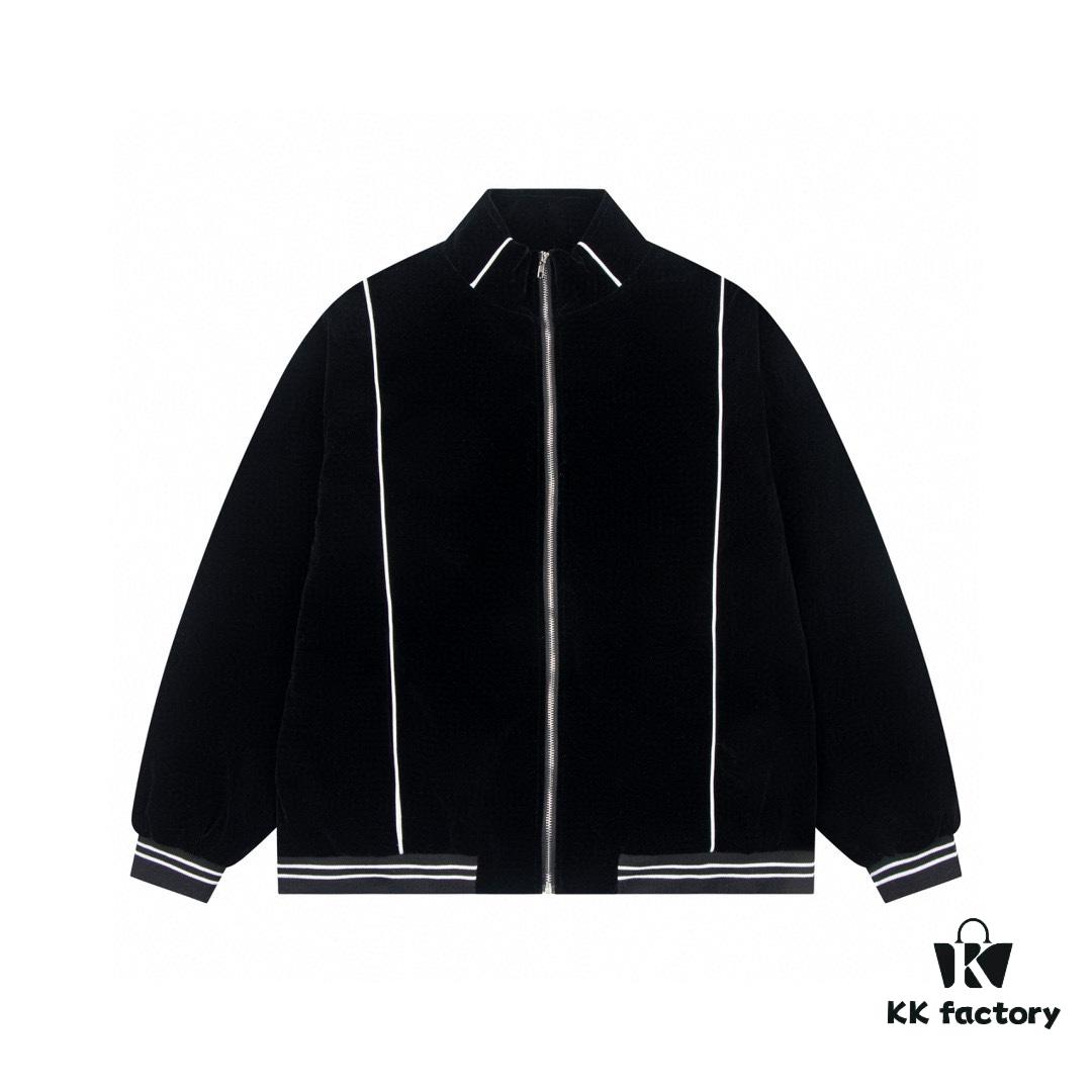 CELINE Y007 Black Velvet Jacket Spring and Autumn 2022 New Arrival